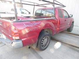 2006 TOYOTA TACOMA XTRA CAB SR5 RED 2.7 AT 2WD Z21395